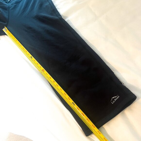 NEW LL Bean Primaloft Therma-stretch Fleece Mid-Rise Straight-Leg Black Pants XL - Picture 13 of 16